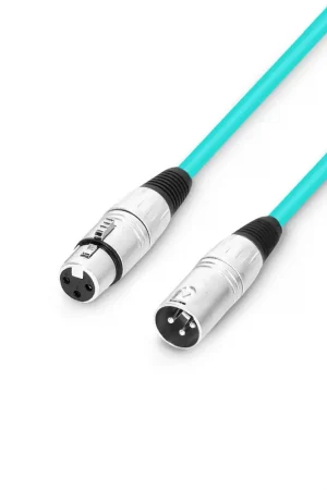Adam Hall 3 Star Mmf 0100 Green XLR-H / XLR-M 1m Disponible Ahora