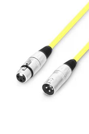 Adam Hall 3 Star Mmf 0050 Yellow XLR-H / XLR-M 0,5m Popular