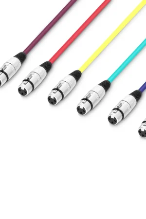 Oferta Limitada Adam Hall 3 Star Mmf 0050 Set XLR-H / XLR-M 0,5m