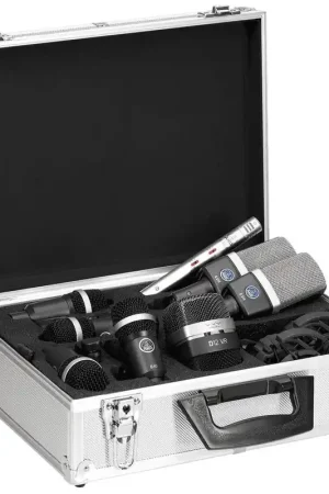 Stock Limitado AKG Set De Micrófonos Premium Para Batería