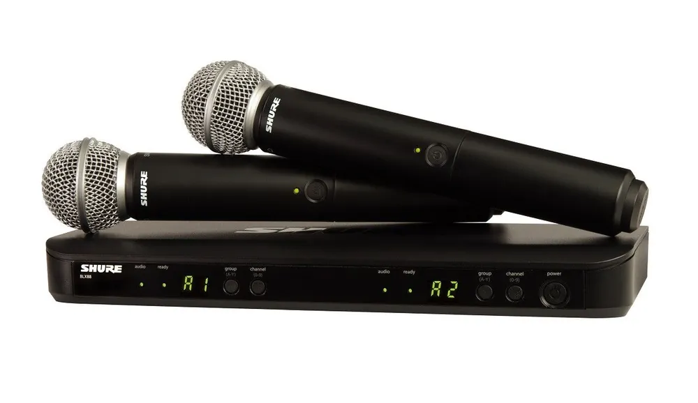 Shure BLX288e/Sm58 K3e Última Versión