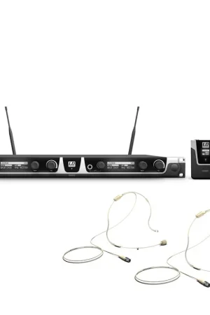 Bestseller LD Systems U508 BPHH 2 - sistema inalámbrico con 2 petacas y 2 micrófonos de diadema
