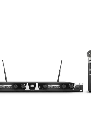 Solo Por Tiempo Limitado LD Systems U505 HHD 2 sistema inalámbrico con 2 micrófonos de mano dinámicos