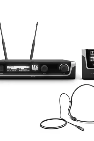 LD Systems U518 BPH sistema inalámbrico con petaca y micrófono de diadema Certificado