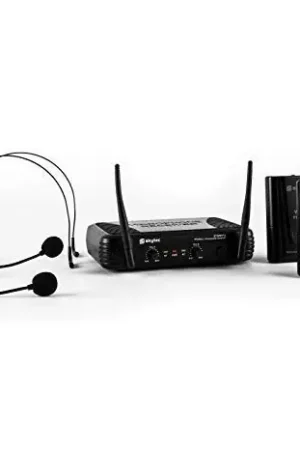 Vonyx STWM712H Micro Inalambrico 2 Canales VHF doble cabeza Liquidación