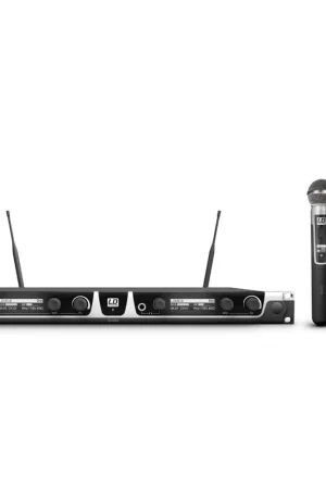 Barato LD Systems U518 HHD 2 sistema inalámbrico con 2 micrófonos de mano dinámicos