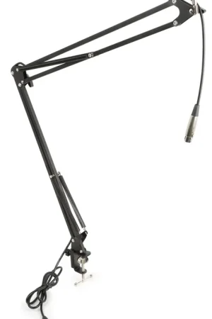 Vonyx soporte de mesa para micros de estudio con cable incorporado Precio Económico