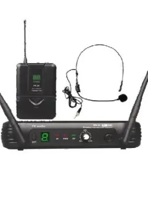 Envío Gratis EK Audio WR-25H UHF Sistema Micrófono Inalámbrico De Cabeza