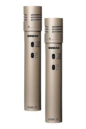 Shure KSM137/SL Stereo Ki Grabacion Precio Bajo