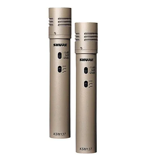 Shure KSM137/SL Stereo Ki Grabacion Precio Bajo