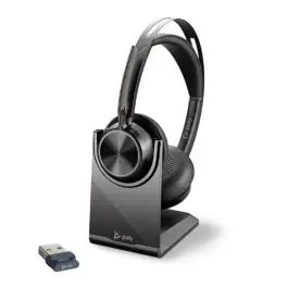 Certificado Poly Voyager Focus 2 UC USB-A con base de carga