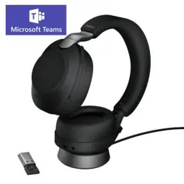 Precio Reducido Jabra Evolve2 85 MS con base de carga (con dongle USB)