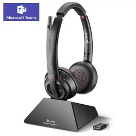 Entrega Rápida Plantronics Savi 8220, Binaural, Microsoft, S8220-M C USB-A