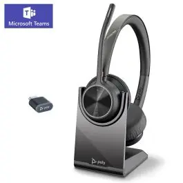Liquidación Poly Voyager 4320 Teams con Dongle USB-C y base de carga