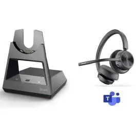 Devolución Gratuita Auriculares inalámbricos Poly 4320 MS con base para teléfono fijo