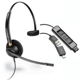 Marca Reconocida Plantronics EncorePro 510 Digital con adaptador DA85