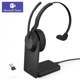 Precio De Oferta Jabra Evolve2 55 Mono MS dongle USB-A + Base de carga
