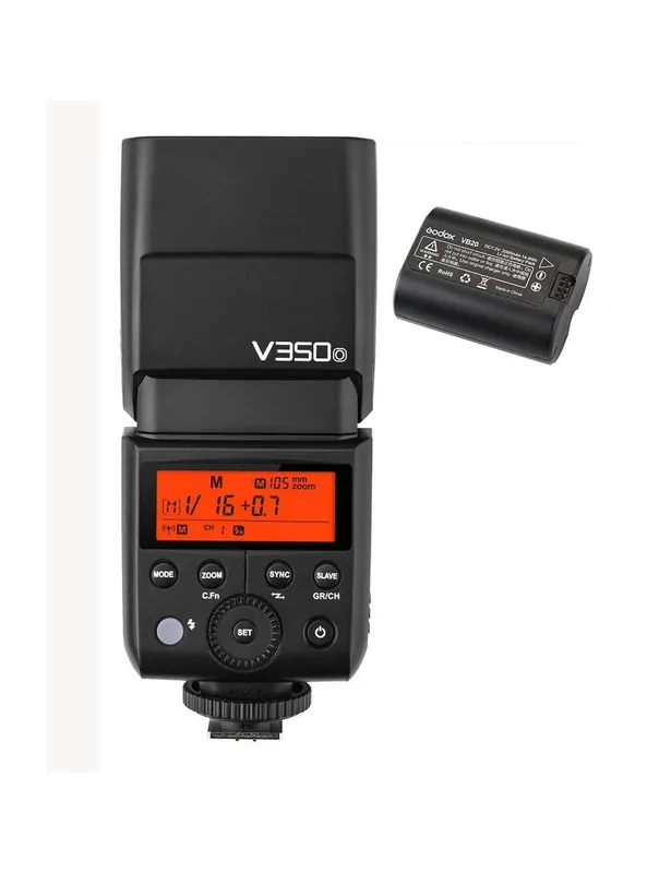 Flash Godox V350 para Fujifilm con TTL y HSS Compra Hoy