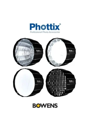 Ventana rápida Phottix Raja Deep Octa 60cm para Bowens Oferta Especial