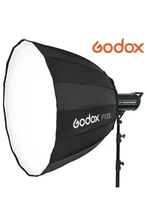 Imprescindible (Must-Have) Ventana Godox Parabolic Deep P120L para Bowens