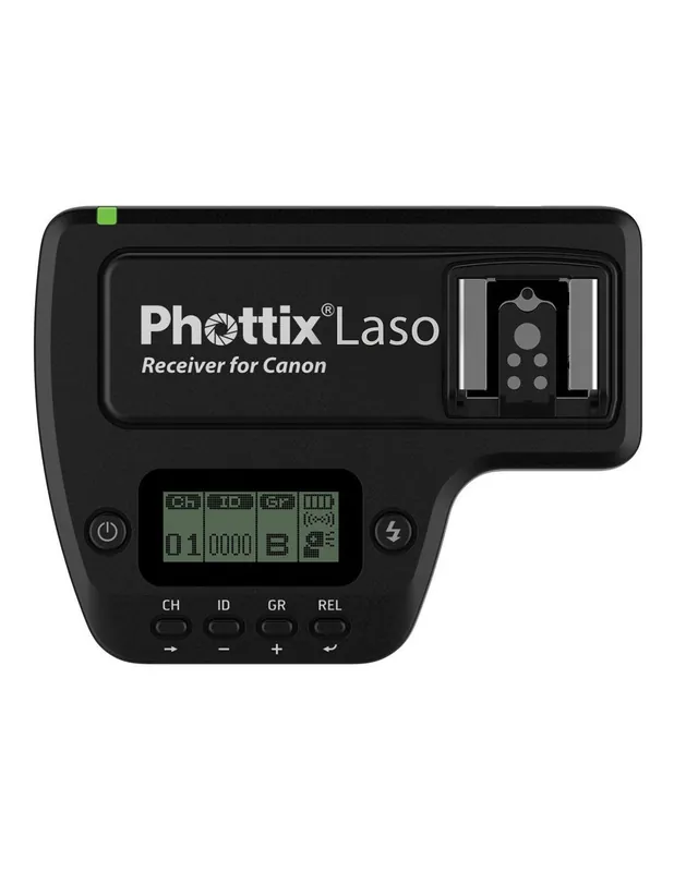 Última Versión Receptor Phottix Laso TTL HSS para Canon