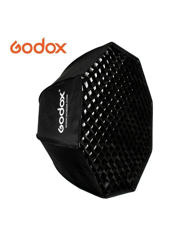 Imprescindible (Must-Have) Ventana Godox Premium Octa 95cm con adaptador Bowens y GRID