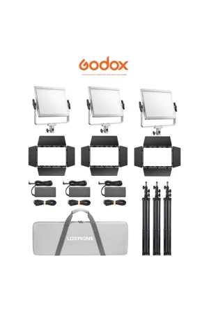 Oferta Godox Litemons LP600R RGB LED Light Panel 3-light kit