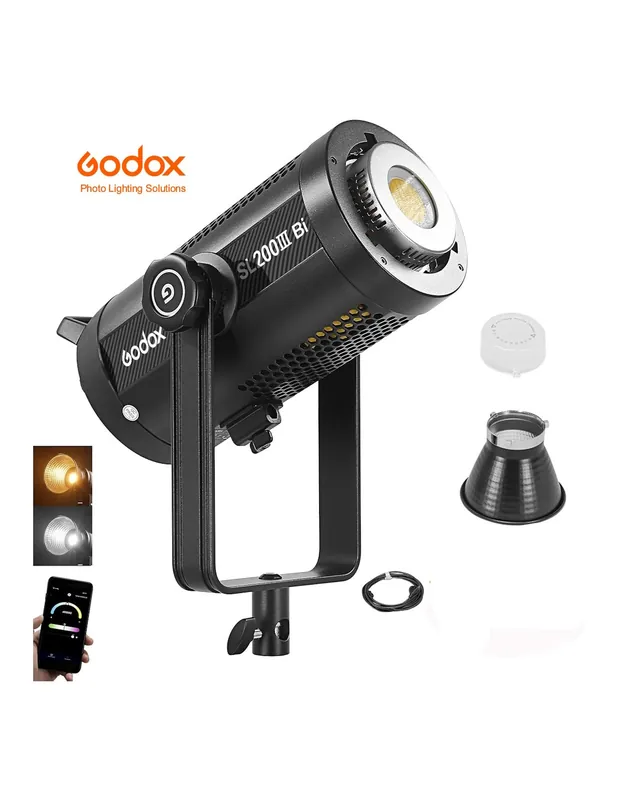 Envío Inmediato Foco LED Bicolor Godox SL200IIIBi