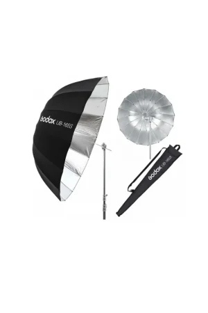 Godox Paraguas Parabólico reflectante plata 165cm Envío Inmediato