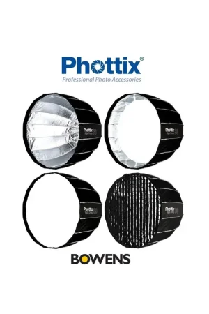 Oferta De Temporada Ventana rápida Phottix Raja Deep Octa 80cm para Bowens