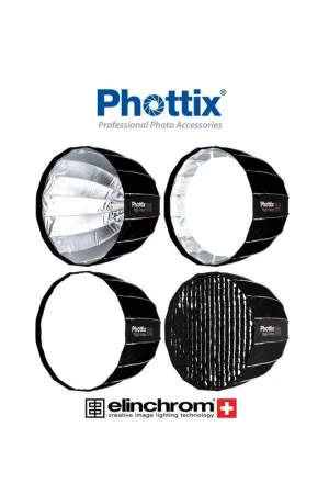 Ventana rápida Phottix Raja Deep Octa 80cm para Elinchrom Promoción Exclusiva