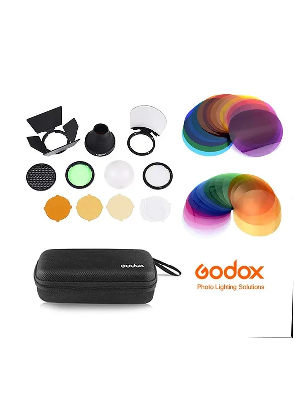 Kit Godox AK-R1 con filtros creativos y correctores Certificado