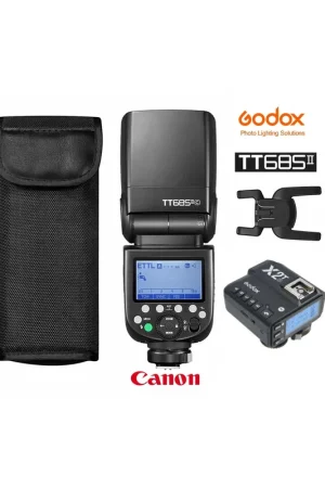Kit Godox TT685II y transmisor X2T para Canon Última Versión