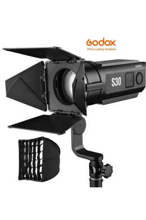 Bestseller Foco Led S30 con viseras SA-08 y Softbox SA-30