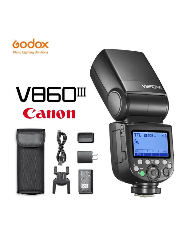 Flash Godox V860III para Canon Certificado