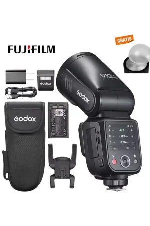 Flash Godox V100 para Fuji. 100W pantalla táctil TTL HSS Envío Inmediato