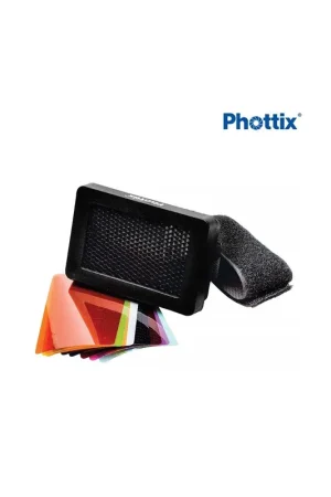Kit Phottix Nido de abeja y Geles de color para flash de zapata Oferta