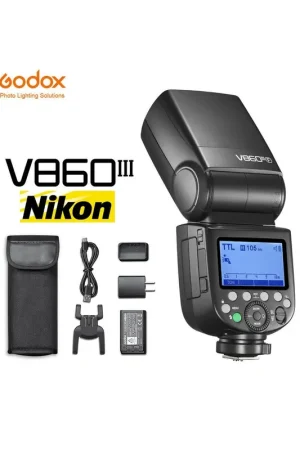 No Te Lo Pierdas Flash Godox V860III para Nikon