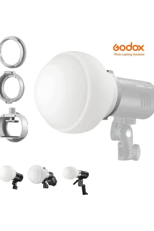 Última Versión Difusor Redondo ML-CD15 para flashes de Zapata