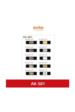 Compra Hoy Godox Set de 10 Diapositivas AK-S01 para AK-R21
