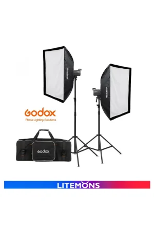 Alta Calidad Kit 2 focos Led Godox Litemons LA150D Luz día