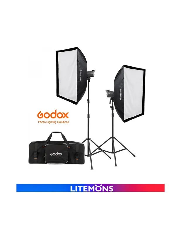 Alta Calidad Kit 2 focos Led Godox Litemons LA150D Luz día