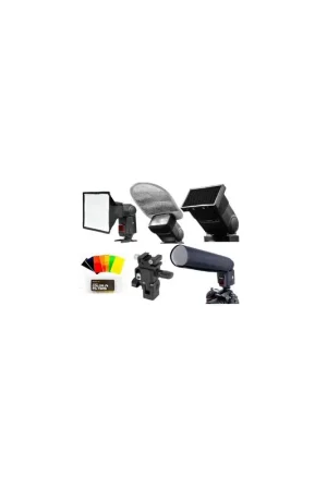 Últimas Unidades Kit de accesorios Godox para Flash compacto