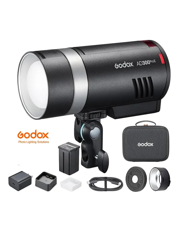 Descuento Flash autónomo Godox AD300ProII TTL HSS