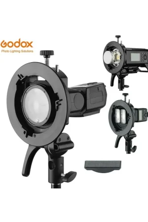 Rótula multifunción Godox S2 para V1 y otros Pago Seguro