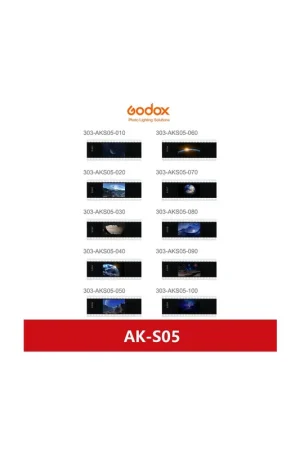Godox Set de 10 Diapositivas AK-S05 para AK-R21 Comprar En Línea