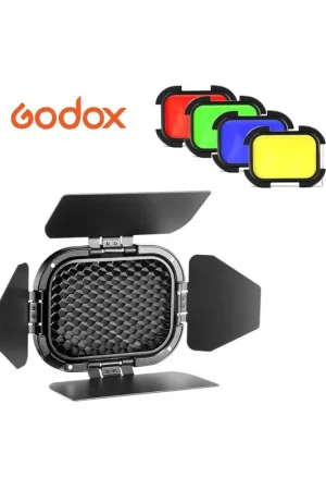 Juego de aletas, geles y nido para flash Godox AD200 y AD200Pro Súper Precio