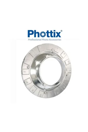 Venta Final Anillo adaptador ventanas Phottix a flashes estudio Bowens