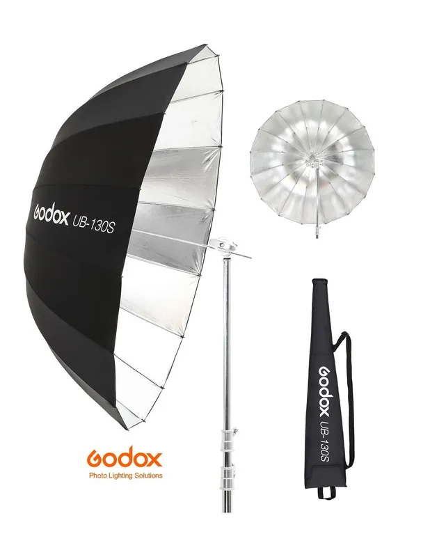 Bestseller Godox Paraguas Parabólico reflectante plata 130cm