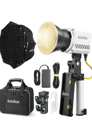 Kit Godox ML60IIBi con adaptador de baterías y Softbox Barato